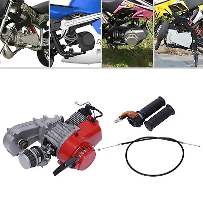 2 Stroke HP Racing Engine Motor 49cc 47cc 50cc Pocket/Quad/Dirt Bike Pull Start • $71.25