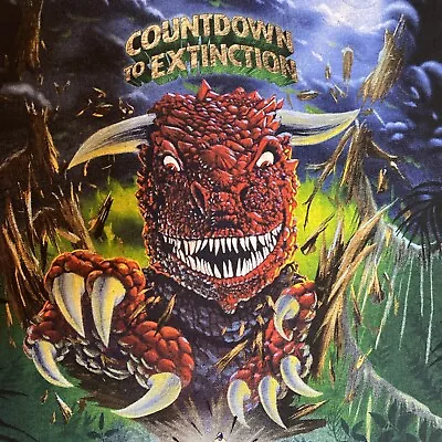 Vtg Disney World Countdown To Extinction T-Shirt Dinosaurs Park Mickey No Escape • $130