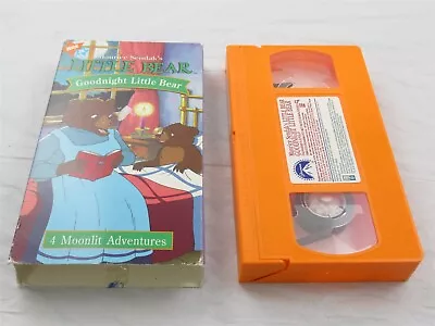 Little Bear Goodnight Little Bear VHS Tape NICK JR EDUCATIONAL Maurice Sendak • $4.85