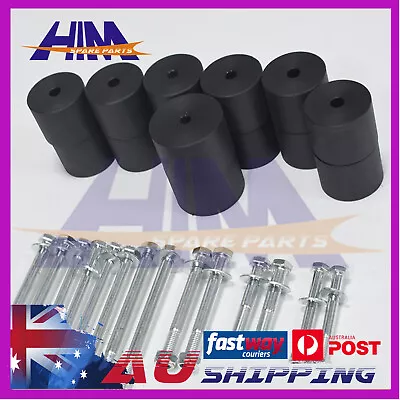 50mm 2  Inch Body Lift Kit Blocks Bolts For Nissan Navara D22 Dual Cab With Tub • $72