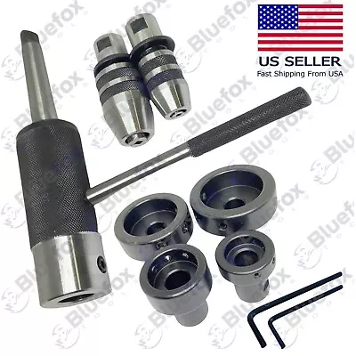 NEW 2MT Lathe Tailstock Tap And Die Holder Set Sliding Floating Type MT2 Shank  • $79.99