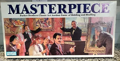 Parker Brothers 1987 MASTERPIECE Classic Art Auction & Bidding Game Complete • $49.99