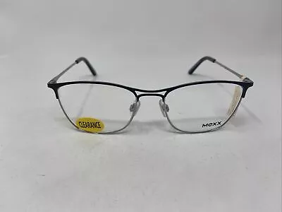 MEXX GERMANY MOD 2726 100 51/17/135 Dark Green Silver Eyeglasses :U21 • $95