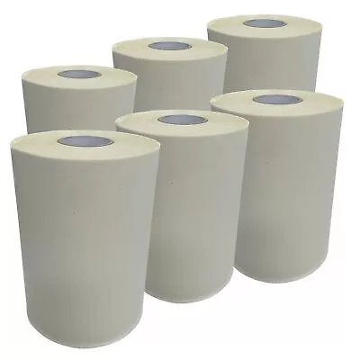 32X YLW Paper Hand Towels Rolls Bulk Industrial Kitchen Catering 80M 1Ply • $154.99