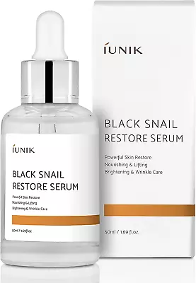 IUNIK Black Snail Restore Serum 50 Ml (Pack Of 1) • $42.29