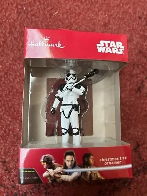 NEW Hallmark Star Wars Stormtrooper Christmas Holiday Tree Ornament • £15.42
