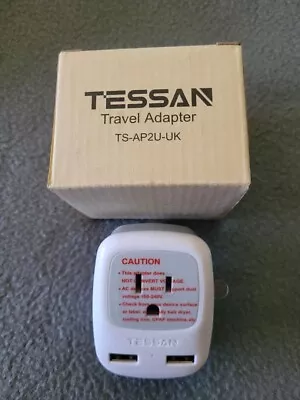 US To The UK/Ireland New TESSAN Type G Travel Plug Adapter 1 Pack • $10.49