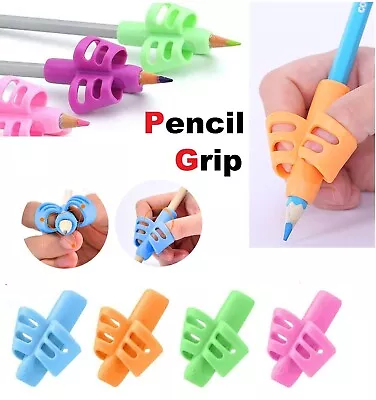 Children Pencil Holder Pen Writing Aid Grip Posture Tools Correction Pencil Grip • $9.99