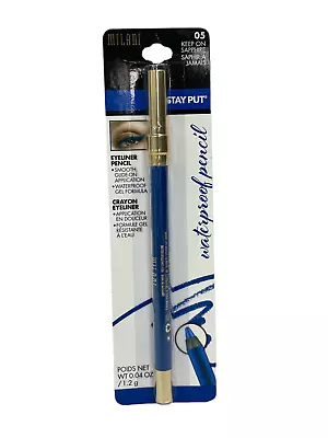 Milani Stay Put Eyeliner Pencil Waterproof (0.04oz/1.2g/05 Keep On Sapphire)NEW • $24.99