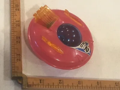 One Vintage Blue Box Toys Spaceship Flying Saucer Toy Red With Friction Mech. • $20