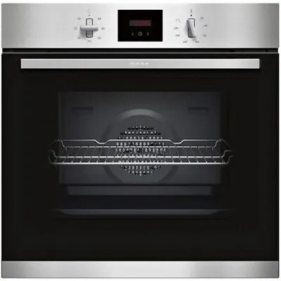 £449 • Buy NEFF N30 B1GCC0AN0B Built In Electric Single Oven - Stainless Steel