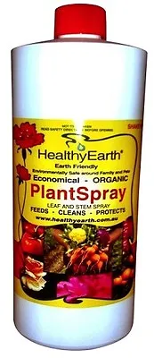 $33.15 • Buy Healthy Earth Plant Spray Liquid 1L Organic Fertiliser Food Seedling Hydroponic