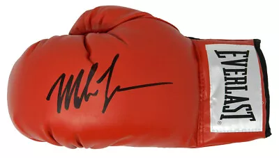 MIKE TYSON Signed Everlast Red Full Size Boxing Glove - SCHWARTZ • $199.06