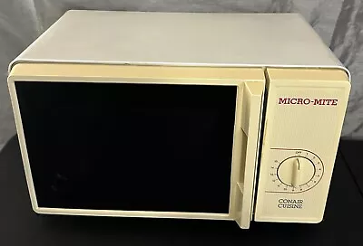 Rare Vtg. Conair Cuisine Micro-Mite CMW-450 Countertop Compact Microwave Oven • $149.99