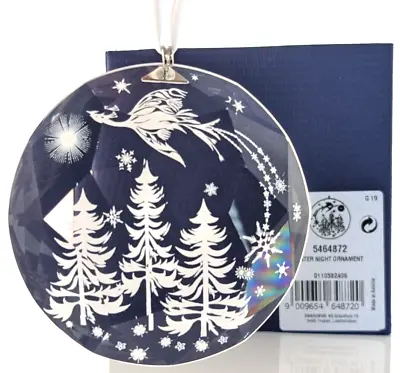 Swarovski WINTER NIGHT Crystal Christmas Ornament 5464872 *Genuine* Mint In Box! • $84.99