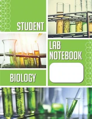 Student Lab Notebook Biology: A Laboratory Research Book With Bound Numbered... • $7.29