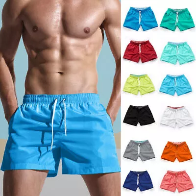 Men Training Shorts Gym Workout Sports Running Bodybuilding Fitness Short Pants • $11.99