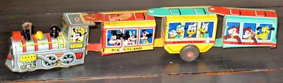 Vintage 1950's MARX DISNEYLAND EXPRESS Tin Wind Up TRAIN #8400 • $5