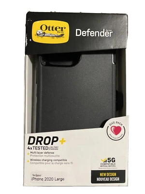 $74 • Buy IPhone 12 Pro Max (6.7 ) OTTERBOX Defender Series Screenless Rugged Case - Black