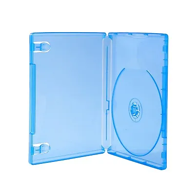 25 Ct 14mm Standard Blue Case For PlayStation 4 And 5 PS4 PS5 Game Blu-ray Disc • $29.90