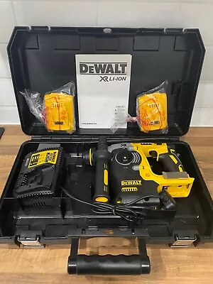 £275 • Buy DEWALT 18V XR Cordless Brushless SDS Plus Drill Kit, 2 X 5.0aH Battery + Charger