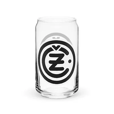 CZ Blk Tank Emblem Moto  Drinking Glass Vintage MX Motocross NEW • $20