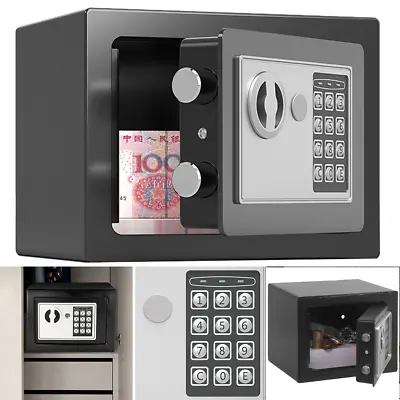 Fireproof Small Safe Box Digital Electronic Security Safe Box With Keys For Home • $34.17