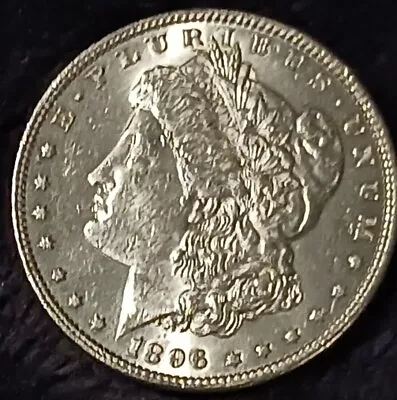 1896 P Morgan Silver Dollar BU Bright & Frosty Luster  • $50