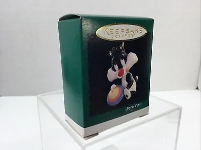 Hallmark Keepsake Miniature 1996 Looney Tunes Baby Sylvester Christmas Ornament • $9.86