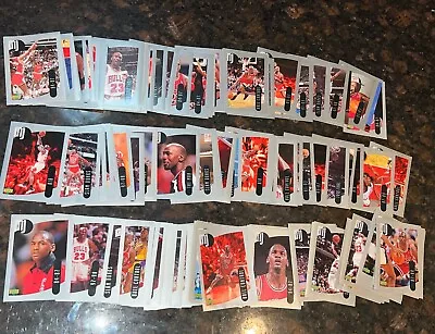 Huge 147 Lot 1998 Upper Deck Mj Collection Michael Jordan Sticker Bulls • $22.50