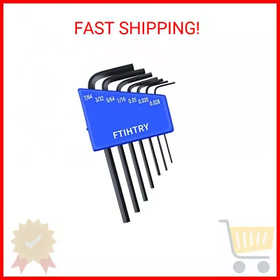 FTIHTRY 7pcs SAE Mini Hex-L Key Allen Wrench Small Allen Wrench 0.028 0.035 0 • $11.89