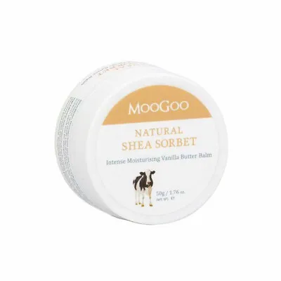 $9.50 • Buy Moo Goo Shea Sorbet Vanilla Butter Balm 50g