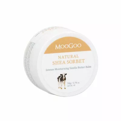$9.50 • Buy Moo Goo Shea Sorbet Vanilla Butter Balm 50g