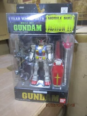 Bandai Mobile Suit In Action MSIA Gundam 0079 Gundam RX-78-2 VS Char's Zaku II • $25.98