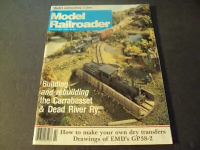 Model Railroader Feb 1980 How To Make Your Own Dry Transfers ID:66139 • $10