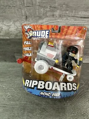 TECH DECK DUDE RIPBOARDS #040 Fred Skateboard Toy 2007 Rare Carded • $16.99