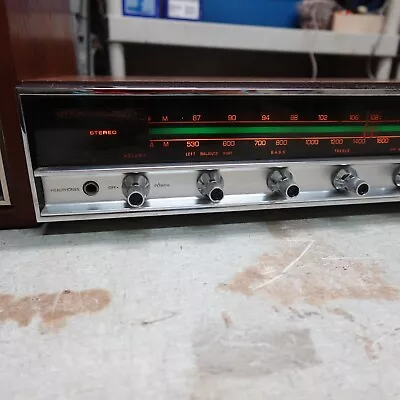 Panasonic Stereo Model RE-7670 AM/FM W/ Original Speakers Vintage 1973 Working • $94.67