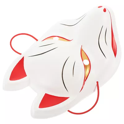 Kabuki Fox Mask For Halloween Cosplay - Men Women Kids-JR • $8.95