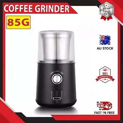 Electric Coffee Grinder Grinding Milling Machine Bean Nut Spice Matte Blender AU • $39.70