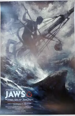 Karl Fitzgerald JAWS Print Poster Mondo Artist Bottleneck • $99.99