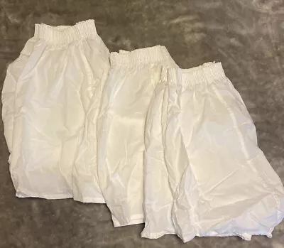 NOS Vintage 1996 Hanes Mens Boxers Small 30-32 White 3 Pairs • $20