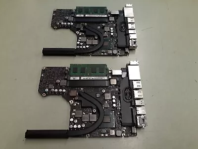 (2) Apple 820-3115-B Logic Board MD101LL/A 2.5GHz I5-3210M + 2x2GB • $114.94