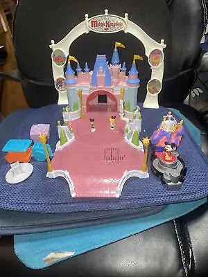 2002 Hasbro Disney Parks Keys To The Magic Kingdom Playset WORKS Mickey Castle • $20