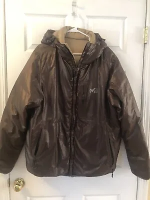 Millet Mountain By Experience Men's Brown Down Puffer Coat Size Large Outdoor • $89.99