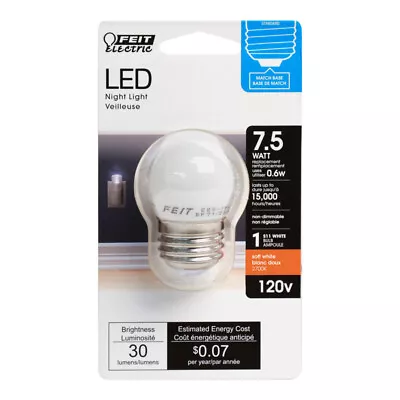 Feit Electric Acre S11 E26 (Medium) LED Bulb Soft White 7.5 Watt Equivalence 1 P • $8.99