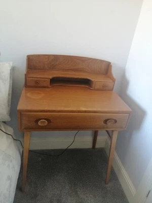 £500 • Buy  Ercol Writing Desk / Table / Bureau / Dresser Mid Century Modern Vintage Retro 