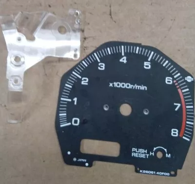 89-90 Nissan S13 240sx Tachometer Face Plate • $23.99