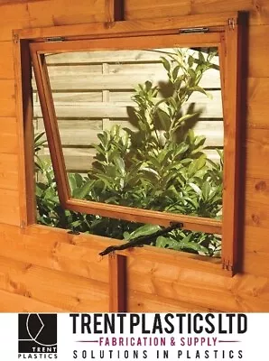 £102.47 • Buy Greenhouse & Shed Window Replacement Acrylic Clear Like Glass Plastic Perspex