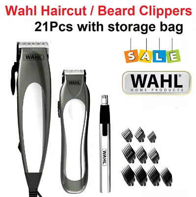 WAHL Men's Cordless Hair Clipper With Cordless Groomer And Nose Ear Trimmer COMB • $99