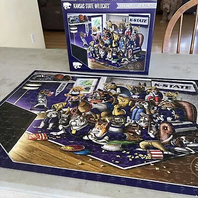 Kansas State University Puzzle “A Real Nail Biter” You The Fan 500 Pieces • $19.50